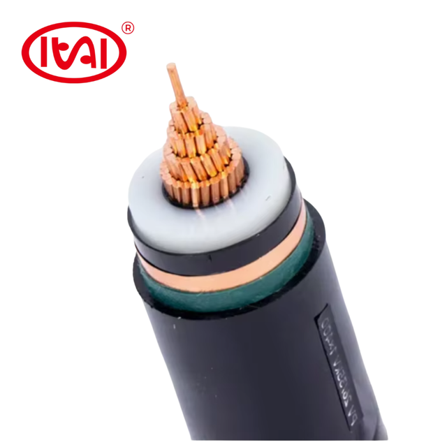 Factory Supply High Quality 8.7/15kv SWA Armored Power Cable 16mm-400mm XLPE Insulated PVC Sheath Single Core Pure Copper