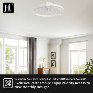 19.7-inch Best Bedroom Fancy Modern Affordable Dc Ceiling Fan with <b>Light</b> Pendant and Remote Home <b>Leaves</b> - Product Image 5