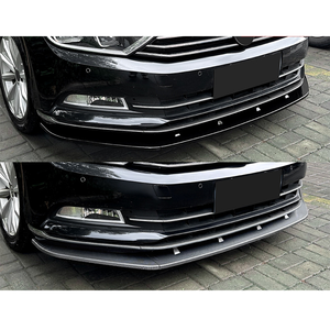 Spoiler Anteriore in Plastica ABS, Labbro Paraurti Anteriore Effetto Fibra di Carbonio per VW <span class=keywords><strong>Passat</strong></span> B8 Magotan <span class=keywords><strong>Variant</strong></span> 2016-2019 - Product Image 4