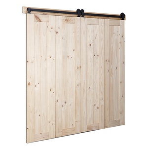 Porte de grange <span class=keywords><strong>en</strong></span> <span class=keywords><strong>bois</strong></span> pliante <span class=keywords><strong>en</strong></span> <span class=keywords><strong>bois</strong></span> massif Double porte de <span class=keywords><strong>hangar</strong></span> pliante intérieur - Product Image 2