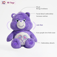 Usine personnalisé en peluche Anime confort amour nez Mini ours personnalisé fabricant de poupées minuscules jouets en peluche