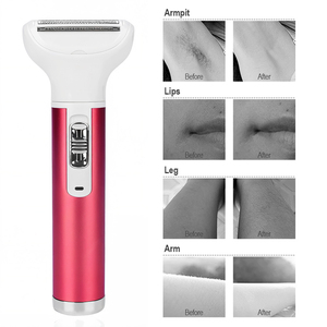Tondeuse électrique pour <span class=keywords><strong>nez</strong></span> et oreilles 5 en 1 pour femmes avec tête modifiable pour la coupe des sourcils et le rasage des <span class=keywords><strong>poils</strong></span> <span class=keywords><strong>du</strong></span> <span class=keywords><strong>nez</strong></span> - Product Image 4