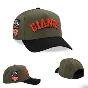 قبعات نيو إيرا الأصلية عالية الجودة بـ <span class=keywords><strong>6</strong></span> ألواح وحافة مسطحة للرجال، قبعة سناب باك مخصصة للكرة السلة - Product Image 5