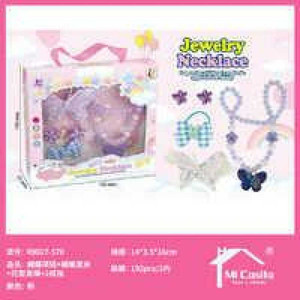 All'ingrosso Set di gioielli farfalla per bambini scatola di 192 pezzi tra cui collana molletta per capelli fiore cravatta & anelli - Product Image 1