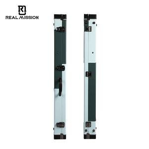 Aurora Real Mission Professionnel Coloré PU Cuir Bois <span class=keywords><strong>Telecaster</strong></span> <span class=keywords><strong>Guitare</strong></span> Cas Personnalisé <span class=keywords><strong>Guitare</strong></span> Électrique Sac Instrument Cas - Product Image 6