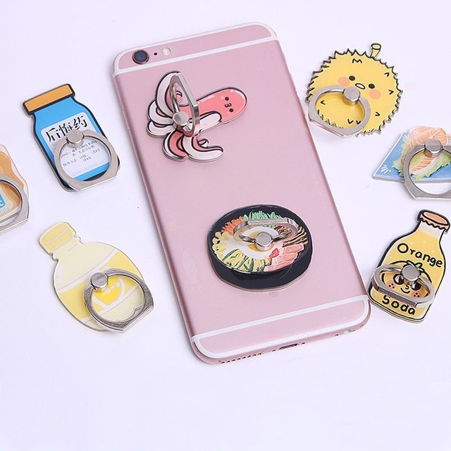 Cheap Custom Phone Ring Stand, Full Color Printing Logo Printing Acrylic Phone Stand, NO MOQ