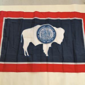 Hot Sale Wyoming Embroidered 3X5FT U.S. 50 State Flags Durable 210D Oxford Cloth Handmade Promotional Strong And Resistant - Product Image 4