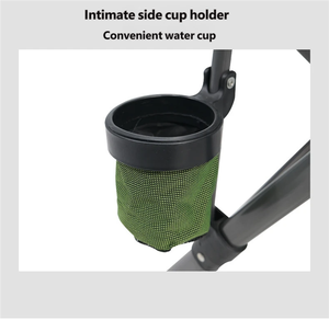 Silla de Camping Plegable Ultraligera de Diseño Moderno, Portátil, con Marco de Metal, Respaldo Abierto, Tela Oxford de Poliéster 600D Acanalado - Product Image 5