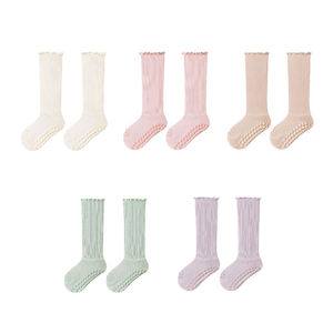 Calcetines de Algodón para Bebé, Calcetines Antideslizantes para Niños, Calcetines Sin Costuras para Recién Nacidos, Bebés y Niños Pequeños, para Niños y Niñas - Product Image 1