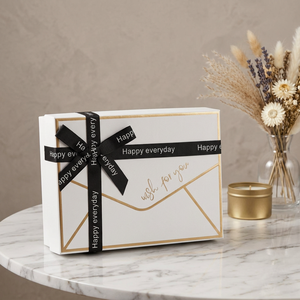 Caja de Regalo de Lujo Estilo Sobre, Caja de Empaque para Regalos Cosméticos con Listón, Caja de Regalo para Joyería, Cuidado de la Piel, Bodas, Día de la Madre, Cumpleaños - Product Image 6
