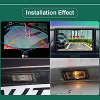 Caméra de Recul GreenYi 1080P HD 170 pour Renault Fluence Dacia Duster Megane 3 Nissan Terrano Vision Nocturne