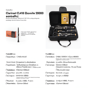 Clarinetto CL418 Ebanite 500005 - Product Image 2
