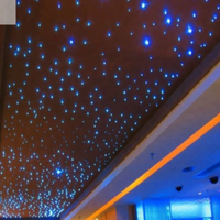 3MM China marca fibra óptica techo estrella cielo estrellado iluminación Cable para piscina