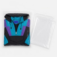 Chaqueta Anorak para Hombre, Estilo Retro de los 90, Bloques de Color, Media Cremallera, Exterior de Nailon, Ligera, Transpirable, Bolsillo Frontal, Ropa Urbana, Personalizable OEM