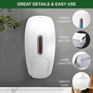 Dispensatore Manuale Gel Igienizzante Qualità Eccellente Muro - Product Image 5