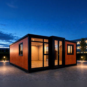 บ้านสำเร็จรูป NewGen Tiny Homes ขนาด 20 ฟุต ดีไซน์โมเดิร์นทรงสี่เหลี่ยมผืนผ้า โครงสร้างแข็งแรง ขยายได้ เหมาะสำหรับใช้เป็นบ้าน - Product Image 1