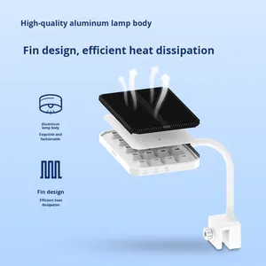 Mini <span class=keywords><strong>aquarium</strong></span> <span class=keywords><strong>LED</strong></span> lumière spectre complet pour plantes aquatiques - Édition standard Lampe à pince pour petits aquariums <span class=keywords><strong>nano</strong></span> aquariums <span class=keywords><strong>de</strong></span> bureau - Product Image 4