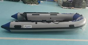 Gommone Gonfiabile in PVC da 3,6m 3,8m Barca da Pesca Portatile / Tender per 4-6 Persone per Navigazione su Lago, Fiume e Mare Aperto - Product Image 3