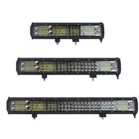 Haute qualité 72W 144W 180W 216W 252W 288W 324W 360W faisceau combiné pour Offroad LED conduite travail barre lumineuse Tripple rangée trois rangées