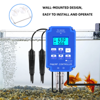 Contrôleur numérique de pH et ORP Wifi PH-803W avec sonde BNC, testeur de qualité de l'eau pour hydroponie, piscine, aquarium