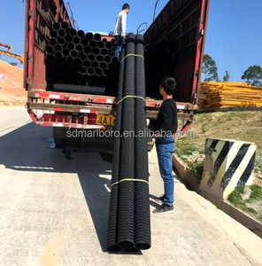 Tuyau de drainage perforé en PEHD avec enveloppe <span class=keywords><strong>géotextile</strong></span> – Tube rigide pour fossé aveugle, idéal pour drainage français, fondations et écoulement d'eau sur pente - Product Image 6