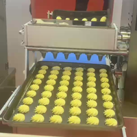 Machine à former des biscuits multifonctionnelle DEBACK, à grande échelle, entièrement automatique, à longue durée de vie, pour la farine, déposeuse de biscuits