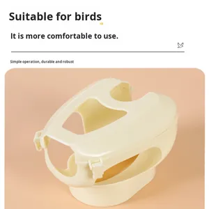 Güvercin Malzemeleri Çevre Dostu Plastik Sabit Besleme Standı İlaçlama Göz Bakımı Klasik Stil Hafif 0.09kg İç/Dış Mekan - Product Image 2