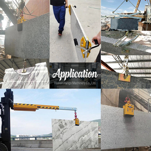 <span class=keywords><strong>Pince</strong></span> de manutention pour dalles de pierre industrielles |   Chaîne G80 traitée thermiquement, verrouillage sécurisé, pour dalles de marbre, granit et béton - Product Image 3
