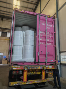 Rollo de Tela No Tejida 10gsm 23gsm Hidrófila PP SSS SSSS Spunbond Absorbente - Product Image 5