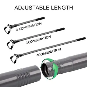 Giardinaggio azione coltivatore zappa per diserbo staffa Hollow Hoe Tools per Hula-Ho attrezzo da giardino con zappa regolabile - Product Image 3