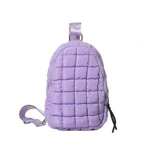 Sac de poitrine en tissu Cloud Grid pour voiture, sac de sport tendance européen et américain, sac de poitrine pour cyclisme en plein air B0028 - Product Image 2