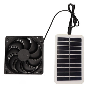 Ventilador de Extracción Solar Bass Source de 2W y 6V para Gallineros, Casas de Mascotas y Cuartos de Almacenamiento - Product Image 1