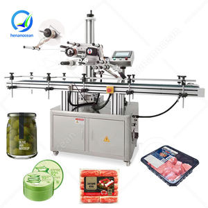 Machine d'étiquetage pour emballage de tubes d'ampoules liquides OCEAN Small Doypack Gap, boîte en carton, autocollant, emballage en plan supérieur - Product Image 1