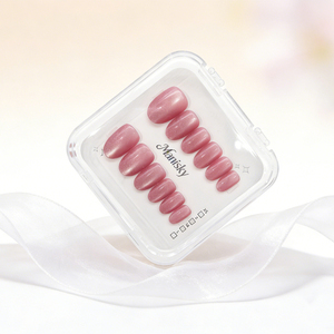12 <span class=keywords><strong>faux</strong></span> <span class=keywords><strong>ongles</strong></span> en acrylique à presser, forme amande, longueur moyenne, <span class=keywords><strong>avec</strong></span> <span class=keywords><strong>colle</strong></span>, pour femmes et filles - Product Image 1