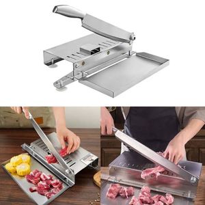 Cortadora Manual de Huesos 2024, Cuchillo de Acero Inoxidable para Cortar Costillas, Cortadora Industrial de Carne Congelada - Product Image 4
