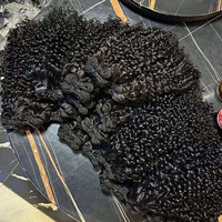 Extensions de cheveux humains vierges vietnamiens non traités, double trame, bouclés style Pixie, 100 % cheveux naturels, fournisseur de cheveux bruts