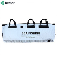 Grand sac isotherme étanche pour poisson, sac de pêche en mer avec bouchon de vidange pour la navigation en haute mer, garde le poisson frais