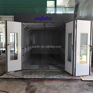 ระบบไฟสเปรย์พ่นสีรถยนต์แบบมืออาชีพ AUTOKE <span class=keywords><strong>ATK</strong></span>-001 พร้อมระบบไฟ LED เครื่องทำความร้อนด้วยหัวเผาดีเซล ตัวกรองประสิทธิภาพสูง ใยหิน ได้รับมาตรฐาน CE - Product Image 2