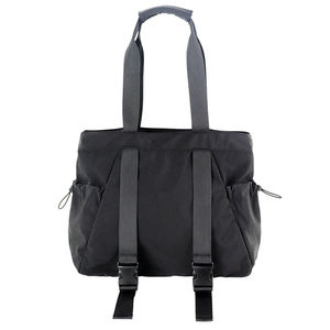 กระเป๋าโท้ทเดินทางอเนกประสงค์แบบลำลองสำหรับทุกเพศ ทำจากไนลอนน้ำหนักเบา 210 กรัม ดีไซน์แผงแยกส่วนที่ถอดออกได้ สายสะพายปรับได้ ไม่มีหูหิ้ว - Product Image 3