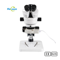 REHAZE Digital Optical Stereo Microscope Trinocular 10x Eyepiece 1080p HD LED Display Auto Focus IP53