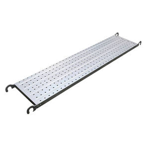 Planche de marche en métal galvanisé à chaud utilisée pour les échafaudages mobiles Ringlock - Product Image 1