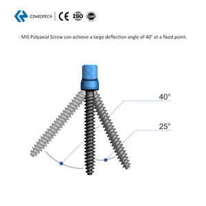 CZMEDITECH Medical Orthopedic Implant Minimally Invasive Spinal <strong>Pedicle</strong> <strong>Screw</strong> Fixation System Orthopedic Surgical <strong>Spine</strong> Implants - Product Image 3