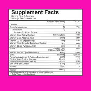 Gummies à la biotine les plus vendues, <span class=keywords><strong>complément</strong></span> <span class=keywords><strong>alimentaire</strong></span> pour soutenir la santé des <span class=keywords><strong>cheveux</strong></span>, de la peau et des ongles, favorise la production de kératine pour adultes - Product Image 2