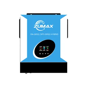 Zumax giá bán buôn inversor 4.2KW 24V đến 220V năng lượng mặt trời Hybrid biến tần với MPPT năng lượng mặt trời sạc