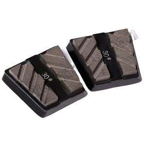 Disques abrasifs diamantés JDK 2 segments, forme trapézoïdale Frankfurt, pour le meulage du marbre, du granit et du béton - Product Image 1
