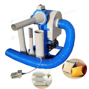 Máquina de enchimento e abertura de fibra de poliéster para almofadas de sofá e travesseiros, máquina de enchimento de brinquedos de pelúcia