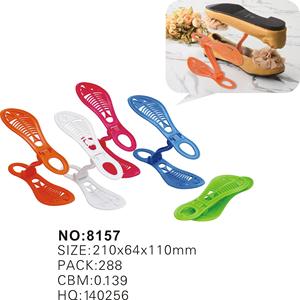 Étagère à chaussures en plastique, casier moderne et réglable, rangement - Product Image 4