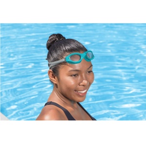 Bestway 21095 Mode Lunettes de natation Protection des yeux Anti-buée Uv Lunettes de natation Accelera 3-Pack Adulte 14 + Lunettes - Product Image 1
