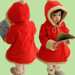 Fabricante de Ropa, Abrigo de Invierno Navideño al por Mayor para Niñas - Product Image 6