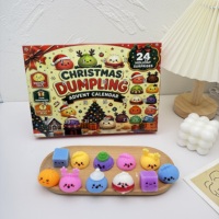 Weihnachts-Adventskalender 24 Tage Knödel-Adventskalender-Box Weihnachts-Adventskalender Weihnachts-Knödel-Adventskalender